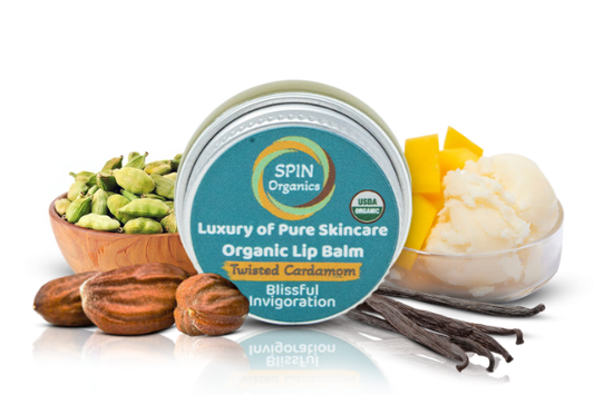 Organic Twisted Cardamom Lip Balm