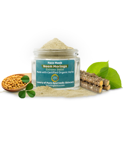 Organic Neem Moringa Face Mask