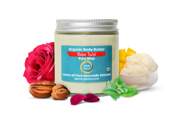 Organic Rose Tulsi Body Butter