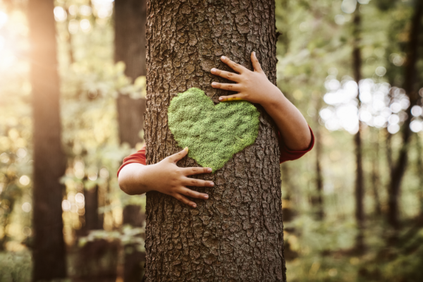 Spin Organics Tree Hugger Giving Back