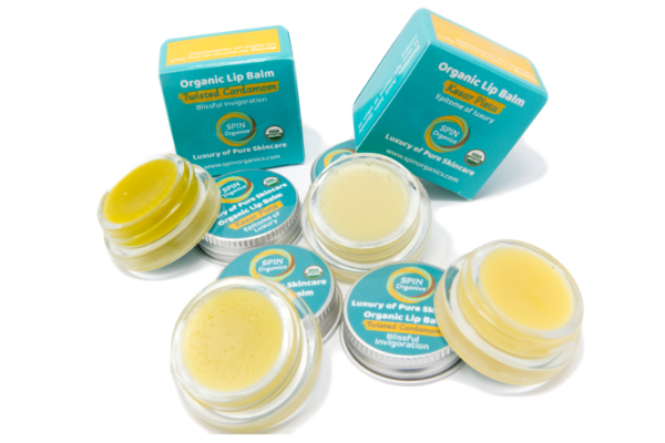 Organic Lip Balm Bundle, Paan, Twisted Cardamom, Kesar Pista and Zergul Chamomile Lip Balm